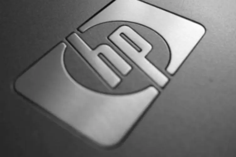 
	Logo da Hewlett Packard (HP): companhia teve lucro de US$ 0,71 a a&ccedil;&atilde;o no terceiro trimestre fiscal
 (Reprodução)