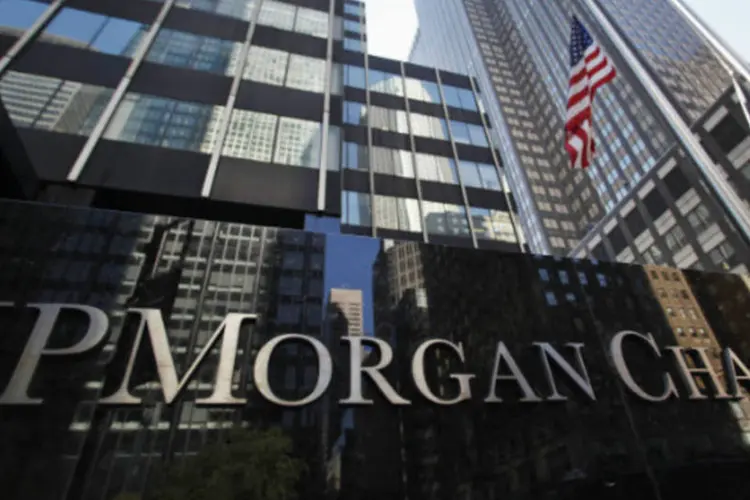 
	Logo fora da sede do JPMorgan Chase &amp; Co em Nova York
 (REUTERS/Mike Segar/Files)