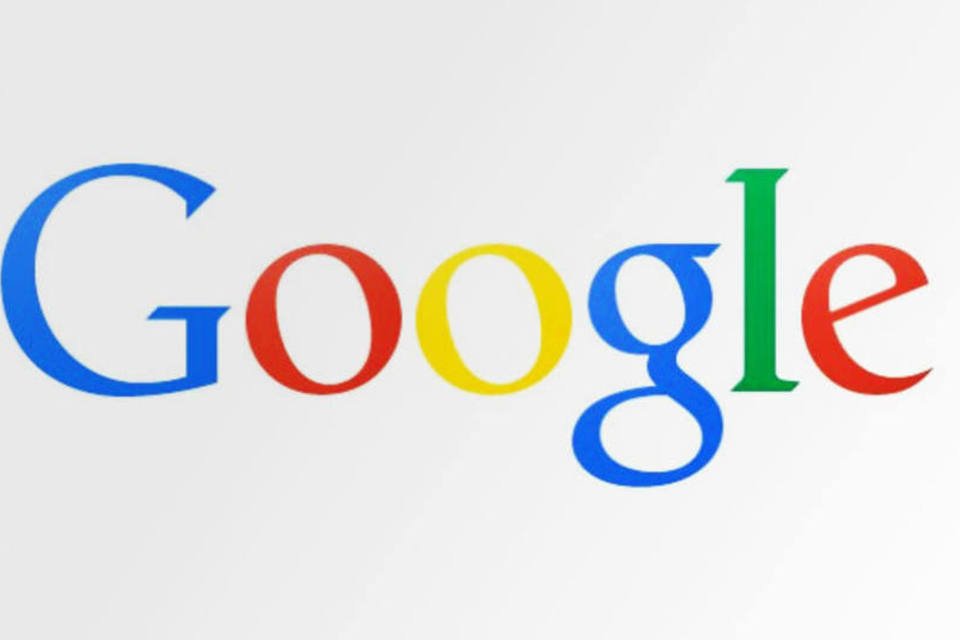 Logo "plano" do Google é visto na web