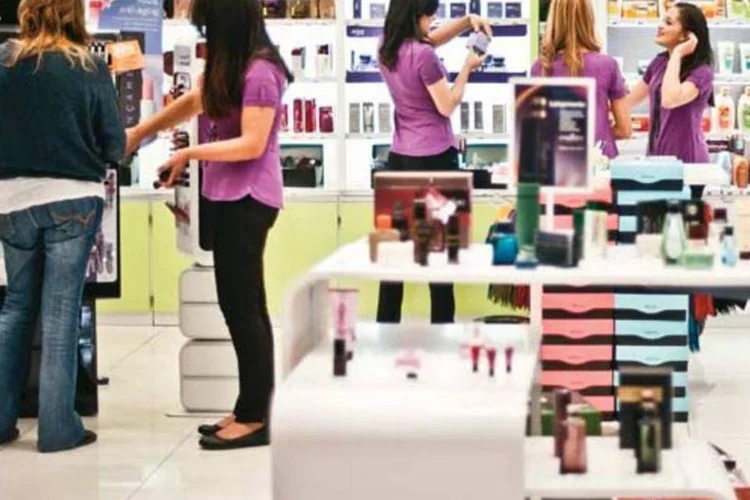 
	Loja do Botic&aacute;rio: a&ccedil;&atilde;o busca promover a linha Intense Efeito Met&aacute;lico
 (Ricardo Correa/EXAME.com)