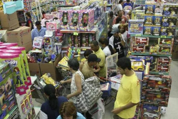 
	Loja de brinquedos: apesar de a data comemorativa ser voltada ao p&uacute;blico infantil, os brinquedos e jogos eletr&ocirc;nicos ficaram na sexta posi&ccedil;&atilde;o, com 7% de participa&ccedil;&atilde;o
 (EXAME/EXAME.com)