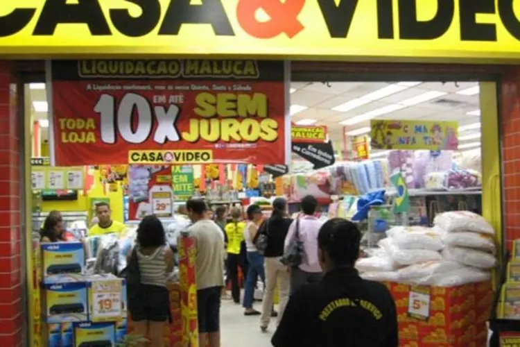 Loja da Casa & Video: a receita bruta da controlada Casa & Vídeo Rio de Janeiro somou R$ 1,258 bilhão no ano  (Junius/Wikimedia Commons)