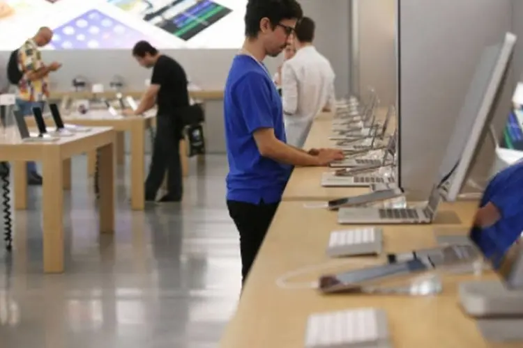
	Apple: fornecedor entrou com pedido de fal&ecirc;ncia em tribunal dos Estados Unidos
 (Getty Images)