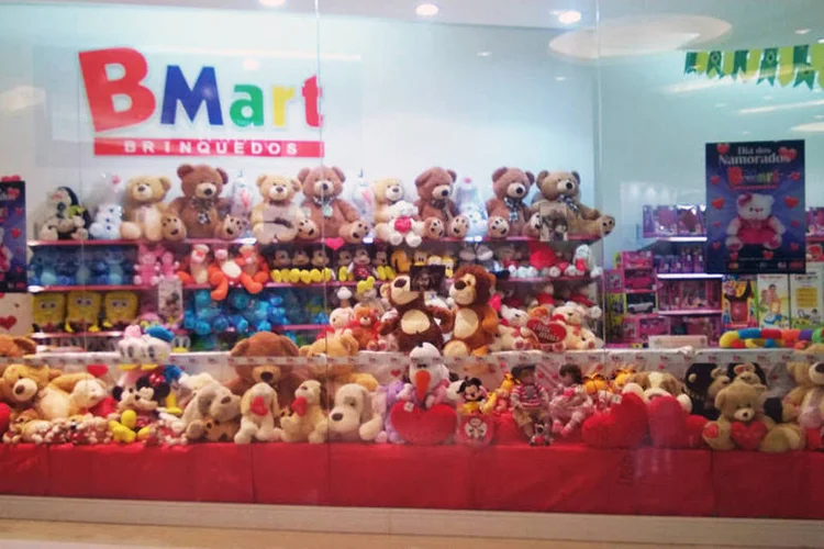 Loja da BMart de brinquedos, que pediu recuperação judicial: dívida é de R$ 118 milhões (Divulgação/Facebook oficial)