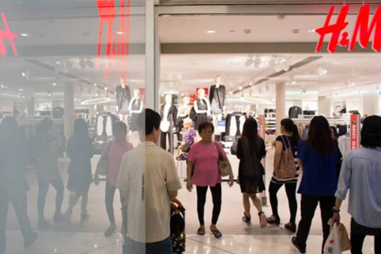 
	Loja da H&amp;M: vendas em junho tiveram um bom come&ccedil;o
 (Lam Yik Fei/Bloomberg)