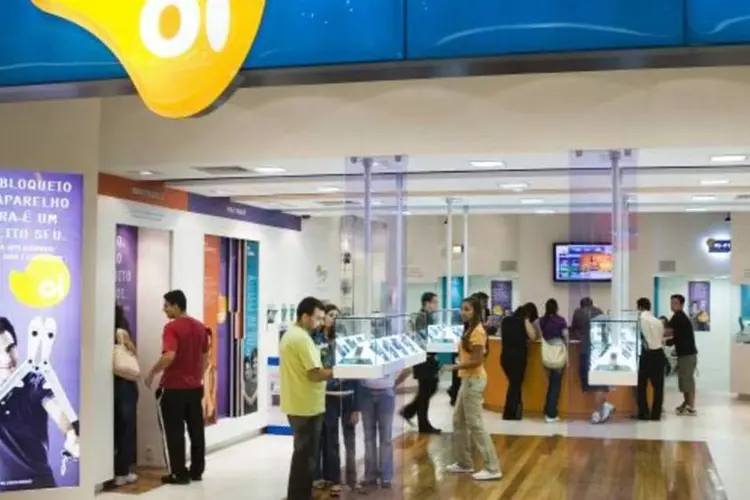 Loja da Oi em shopping: segundo ela, a Anatel “demorou demais” para punir as operadoras (Marcelo Correa/EXAME)