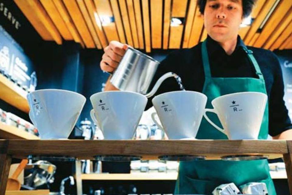 Lucro da Starbucks sobe 19% no 3º trimestre fiscal