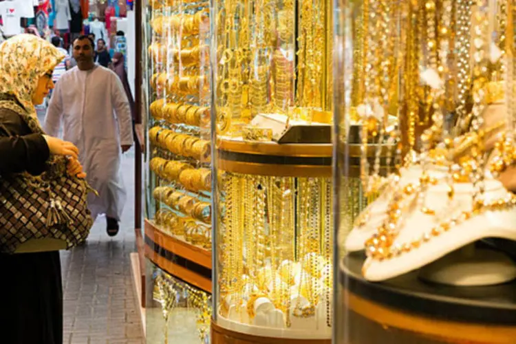 Recompensa brilhante: governo de Dubai ofereceu para quem perder peso um grama de ouro por cada quilo perdido (Duncan Chard/Bloomberg)