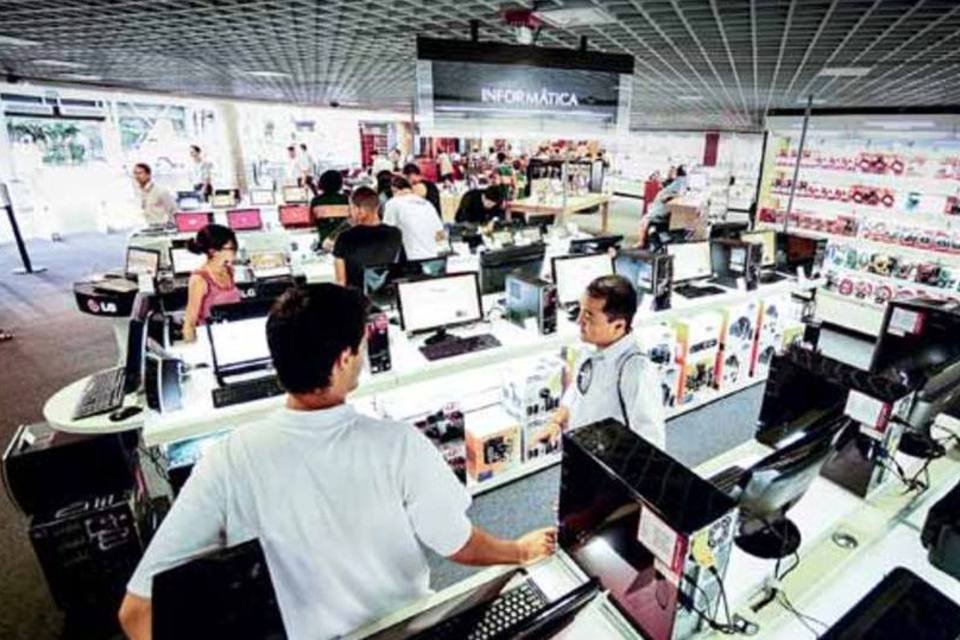 Loja de eletrônicos: competição desigual com os coreanos (Alexandre Battibugli/EXAME.com)