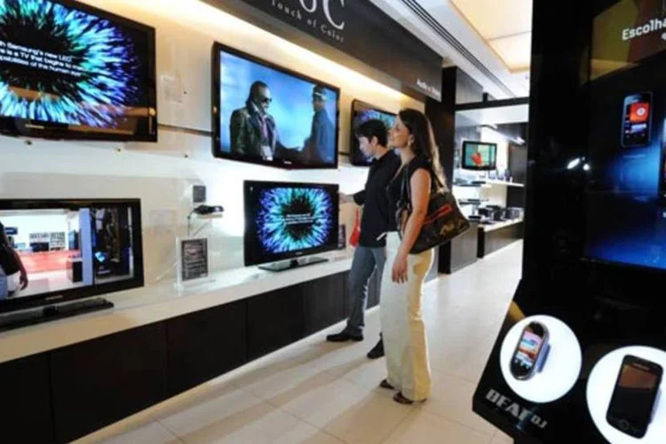 Samsung é a maior fabricante de telas LCD do mundo (Germano Luders/EXAME)