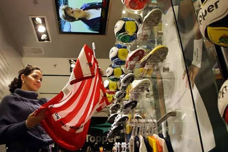 Entre os planos da companhia está a abertura de lojas próprias sob a bandeira Topper, hoje presentes apenas na Argentina (Lailson Santos/EXAME.com)