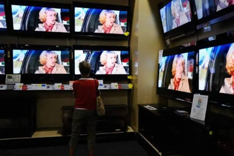 
	Loja vende televis&otilde;es: &quot;Os aparelhos de TV est&atilde;o sendo os maiores puxadores de vendas&quot;, disse presidente do Instituto de Desenvolvimento do Varejo
 (Kevork Djansezian/Getty Images)