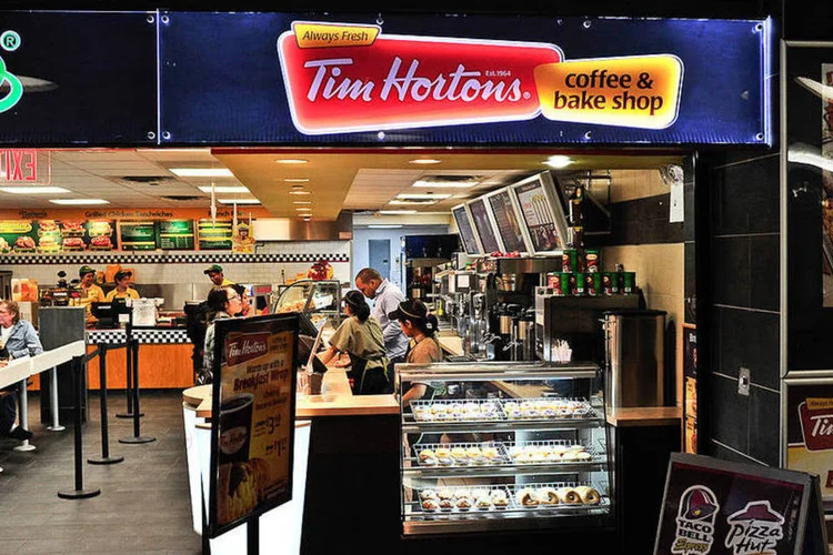 
	Loja da Tim Hortons em Nova York: rede conta com cerca de 5.000 unidades atualmente
 (Wikimedia Commons)