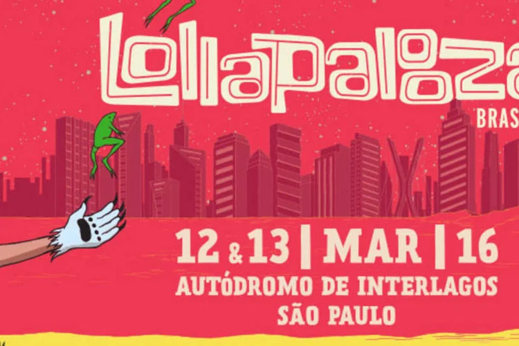 
	Como nas duas &uacute;ltimas edi&ccedil;&otilde;es, o evento ser&aacute; realizado no aut&oacute;dromo de Interlagos
 (Divulgação Lollapalooza)