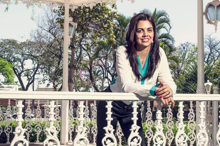 Andréia Piacenti Balieiro Alves, que hoje vive em Paulínia, interior de São Paulo: "decidi que queria continuar a vida sempre no interior" (Fabiano Accorsi / VOCÊ S/A)