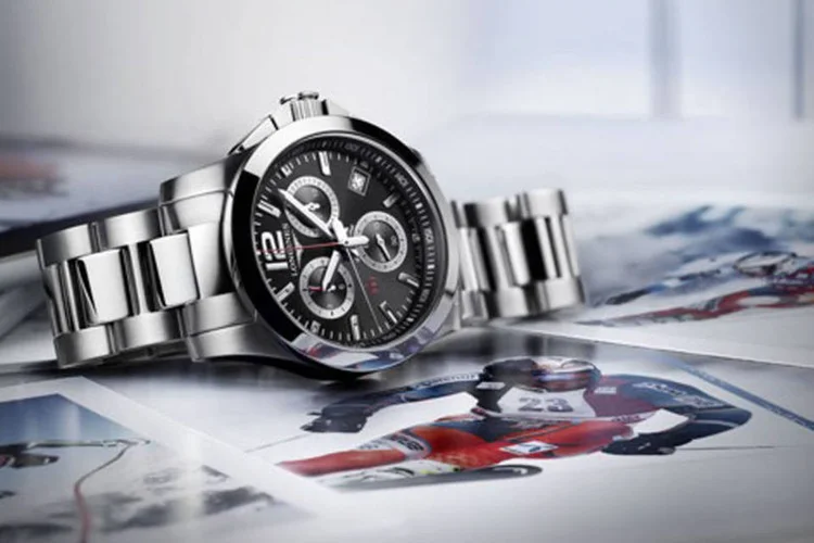 Relógio Longines: relações da Longines com cronometragem esportiva datam desde 1878 (Divulgação)