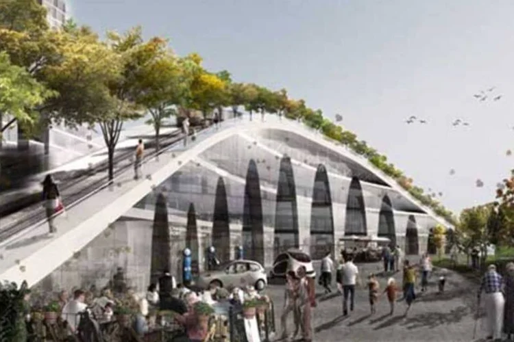 Loop City, projeto desenvolvido pelo escritório BIG Architects (DIVULGAÇÃO)