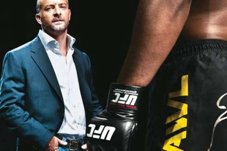 O americano Lorenzo Fertitta, sócio da UFC: faturamento anual de 400 milhões de dólares e planos ousados de expansão da marca (Brian Smith/Corbis Outline)