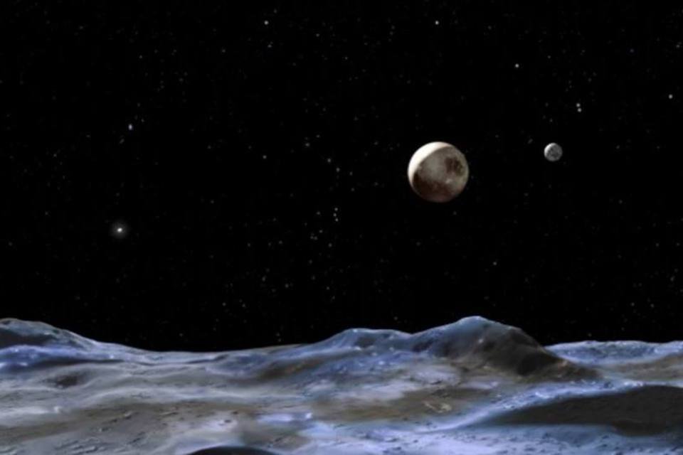Lua de Plutão pode ter abrigado um oceano subterrâneo