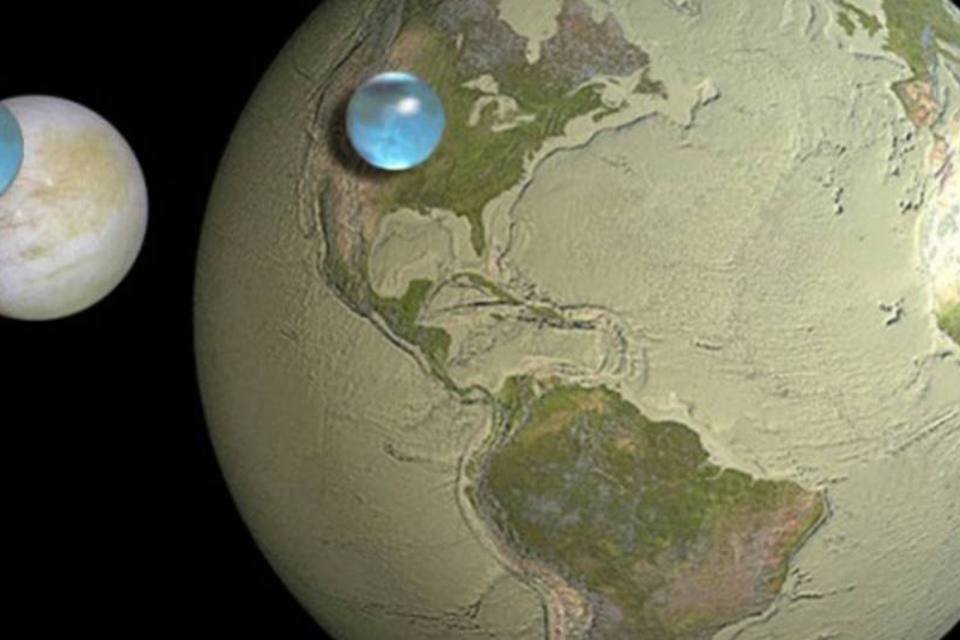 Lua de Júpiter tem mais água do que a Terra