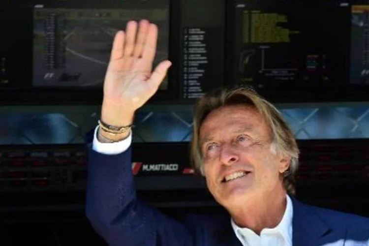 O presidente da Ferrari, Luca Cordero di Montezemolo: ele deixará a liderança da montadora e escuderia em 13 de outubro (Giuseppe Cacace/AFP)
