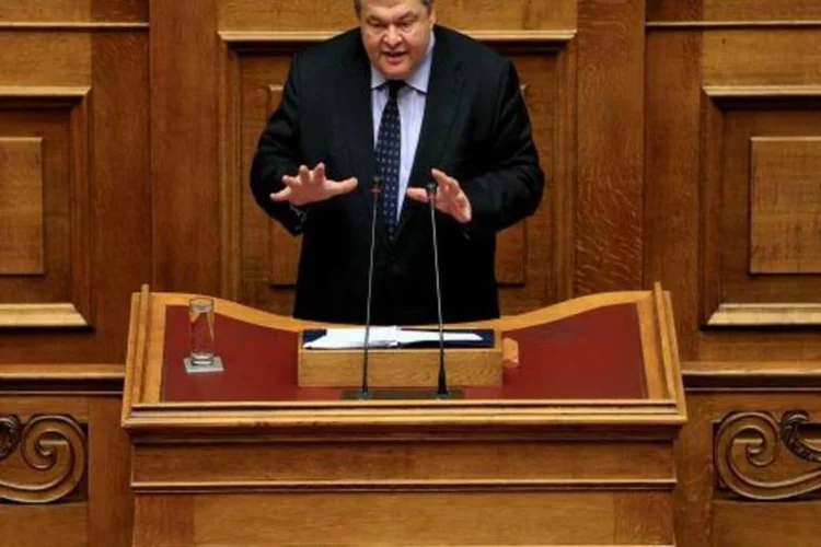 'Não podemos permitir a quebra do país.' disse Papademos (Vladimir Rys/Getty Images)