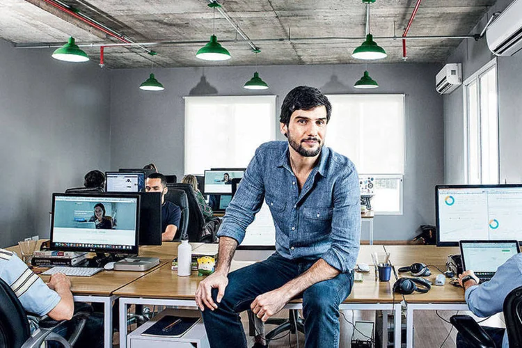 
	Luciano Tavares: a Magnetis criou um software online de assessoria financeira
 (Leandro Fonseca/Exame)