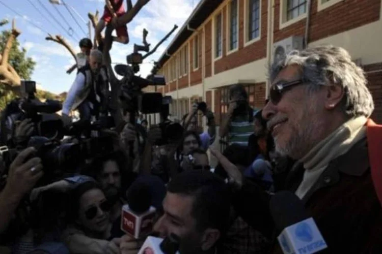 Lugo dá entrevista após impeachment: ele foi retirado do poder na última sexta-feira (Marcello Casal Jr/Agência Brasil)