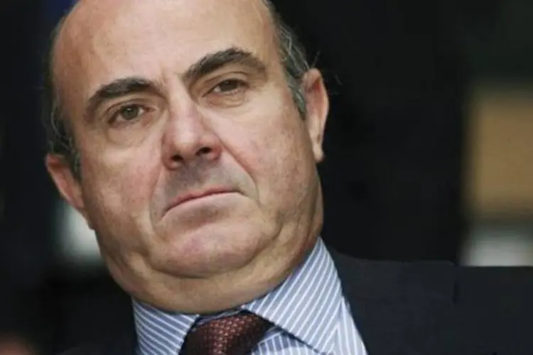 Ministro da Economia espanhol, Luis de Guindos: governo espanhol solicitou "assistência financeira" para seus bancos (François Lenoir/Reuters)
