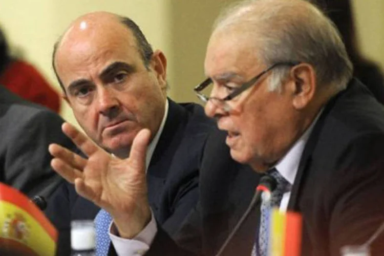 O ministro espanhol de Economia, Luis de Guindos: o ministro espanhol deu ênfase à necessidade de uma maior liberalização de intercâmbios (©AFP / Dominique Faget)