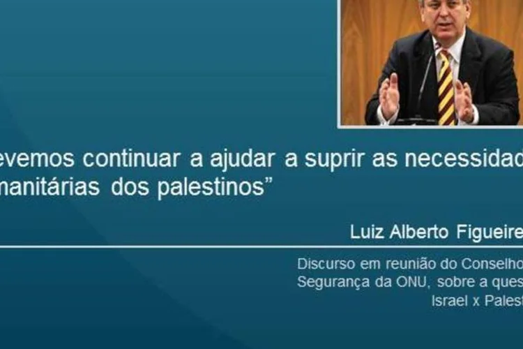  (Divulgação/MRE)