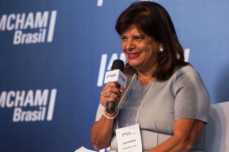 
	Luiza Trajano: &quot;Tr&ecirc;s coisas movem o varejo e elas s&atilde;o a renda, o emprego e o cr&eacute;dito&quot;, comentou
 (Mário Miranda/Amcham)