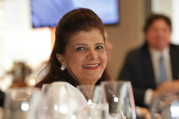 
	A presidente do Magazine Luiza, Luiza Helena Trajano: at&eacute; o momento, o cargo era ocupado pelo ex-presidente do Banco Central Henrique Meirelles
 (Denis Ribeiro/Abril)