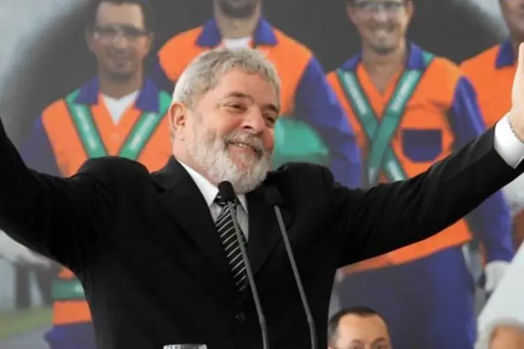 O presidente Lula brincou ao dizer que vai alertar Dilma sobre vazamentos (Ricardo Stuckert/Presidência da República)