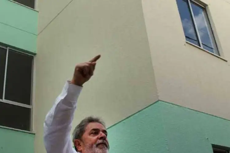 O ex-presidente Lula, durante inauguração do Minha Casa, Minha Vida na Bahia (Ricardo Stuckert/PR)