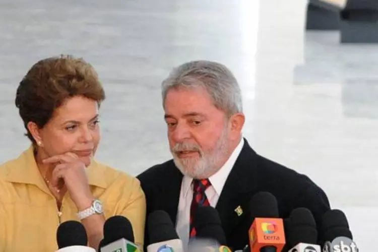 Lula e Dilma, após a eleição: o padrinho político é enaltecido pela presidente (Wilson Dias/AGÊNCIA BRASIL)