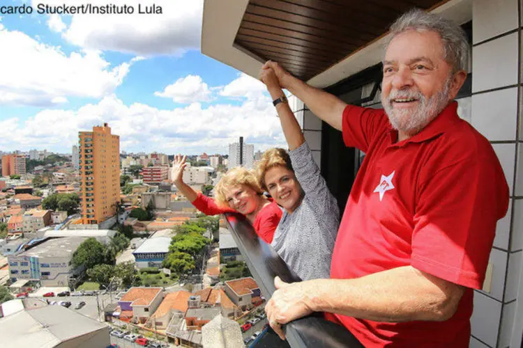 Presidente Dilma Rousseff e ex-presidente Lula: ele será o novo ministro da Casa Civil (Ricardo Stuckert/ Instituto Lula)