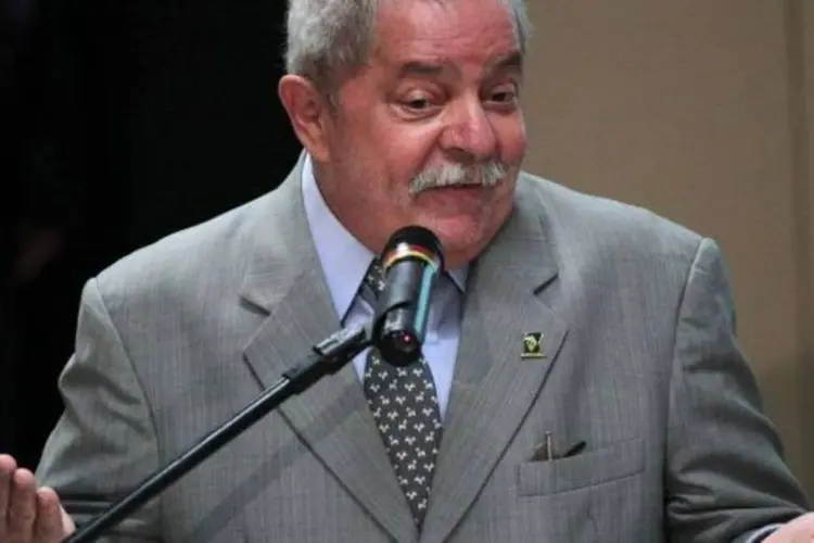 Ex-presidente Lula em Brasília: ''Com a liderança de Chávez, o povo venezuelano teve conquistas extraordinárias'' (Ueslei Marcelino/Reuters)