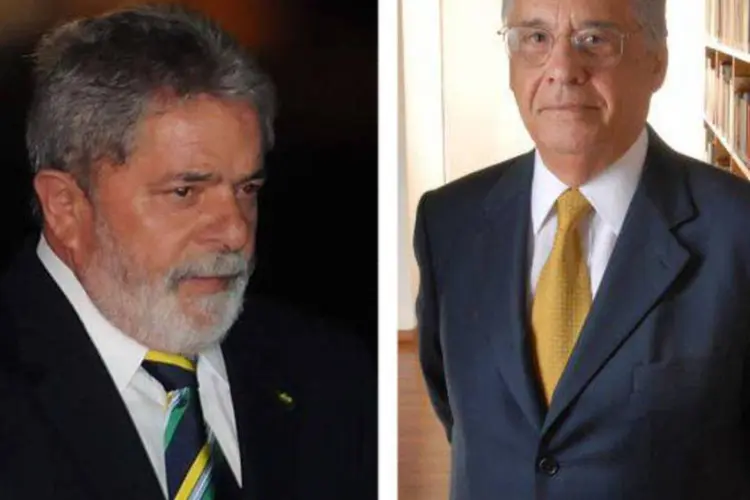 
	Lula e FHC: &quot;Daqui a pouco ele [Lula] s&oacute; ser&aacute; ouvido em programas humor&iacute;sticos&quot;, disse tucano
 (Lula: AGÊNCIA BRASIL; FHC: Germano Lüders/EXAME)