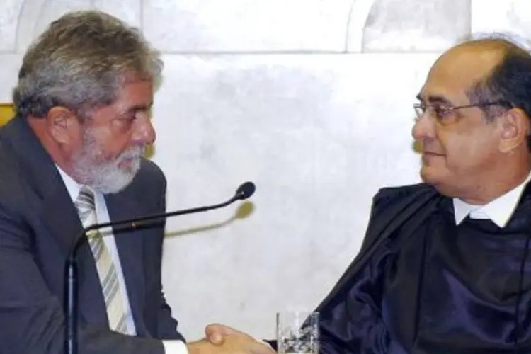 Lula e Gilmar Mendes: ministro deixa liderança do STF nesta sexta (.)
