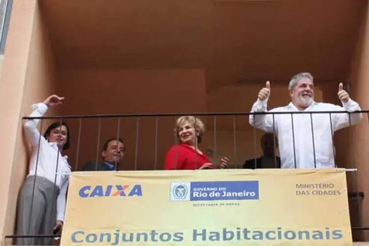 O presidente Lula no Rio de Janeiro: R$ 27,9 milhões nas construções (Ricardo Stuckert/Presidência da República)