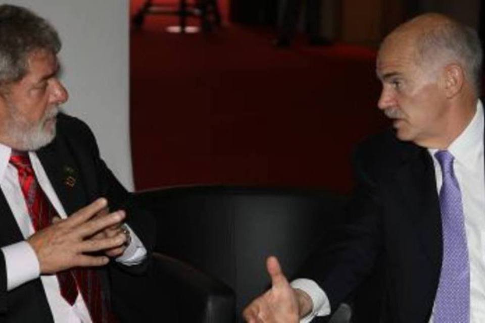 Premiê grego pede conselhos econômicos a Lula