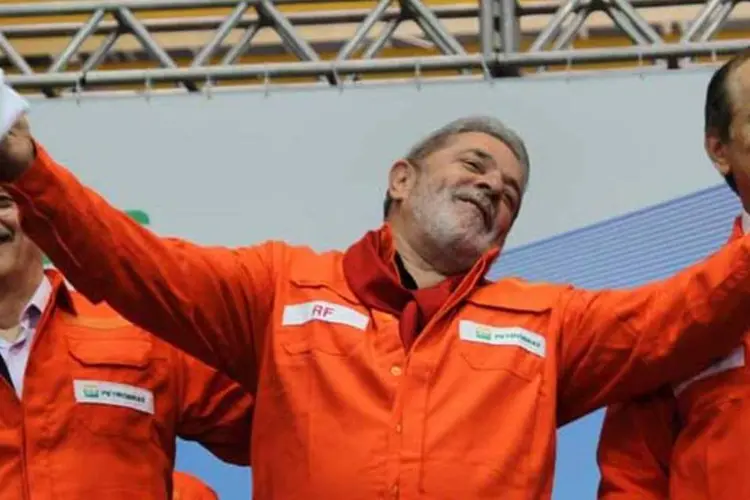 Para Lula, ontem foi "o dia da farsa, o dia da mentira" (Ricardo Stuckert/PR)