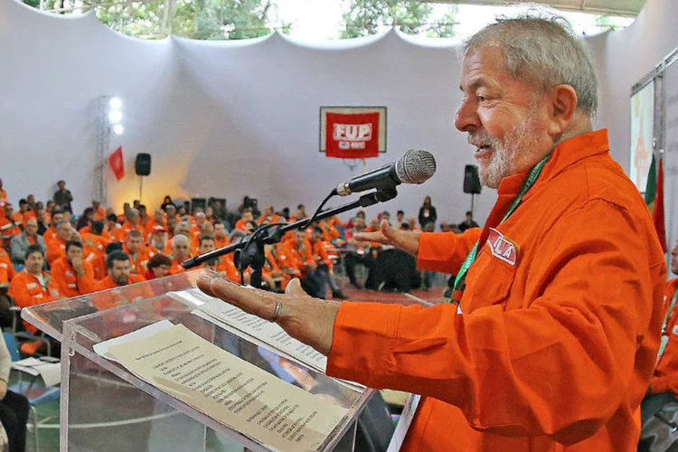 
	&quot;Nunca vi tanta agress&atilde;o como a que a companheira Dilma tem sofrido&quot;, declarou ex-presidente Lula
 (Ricardo Stuckert / Instituto Lula)