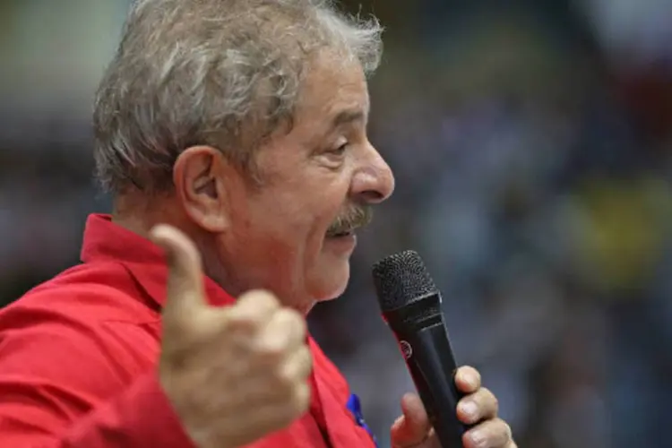 
	Luiz In&aacute;cio Lula da Silva: organizadores do evento denunciam &quot;campanha visando &agrave; desmoraliza&ccedil;&atilde;o da Petrobras&quot;
 (Ricardo Stuckert/Instituto Lula)