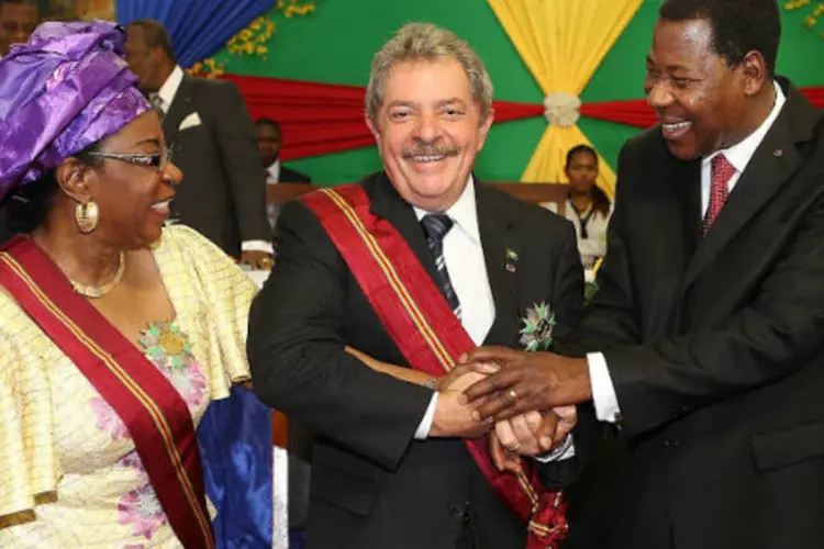 Ex-presidente Lula recebe Ordem Nacional do Benin, na África
 (Ricardo Stuckert/Instituto Lula)