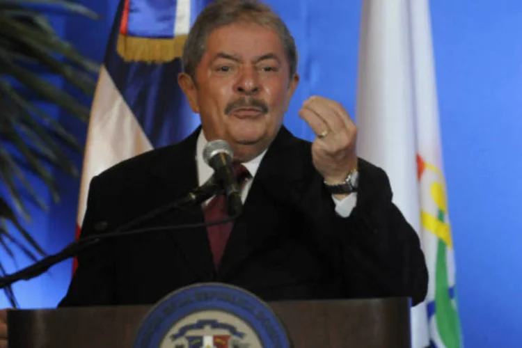 
	Lula: o material encaminhado por Gurgel para a primeira inst&acirc;ncia - j&aacute; que o ex-presidente n&atilde;o possui mais foro privilegiado -, foi distribu&iacute;do para o MPF em BH
 (REUTERS/Ricardo Rojas)