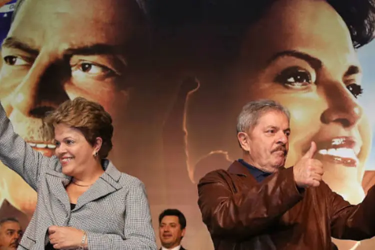 
	Presidente Dilma Rousseff e o ex-presidente Luiz In&aacute;cio Lula da Silva: para Eduardo Campos parceria n&atilde;o ter&aacute; efeito em 2014
 (Ricardo Stuckert/Instituto Lula)