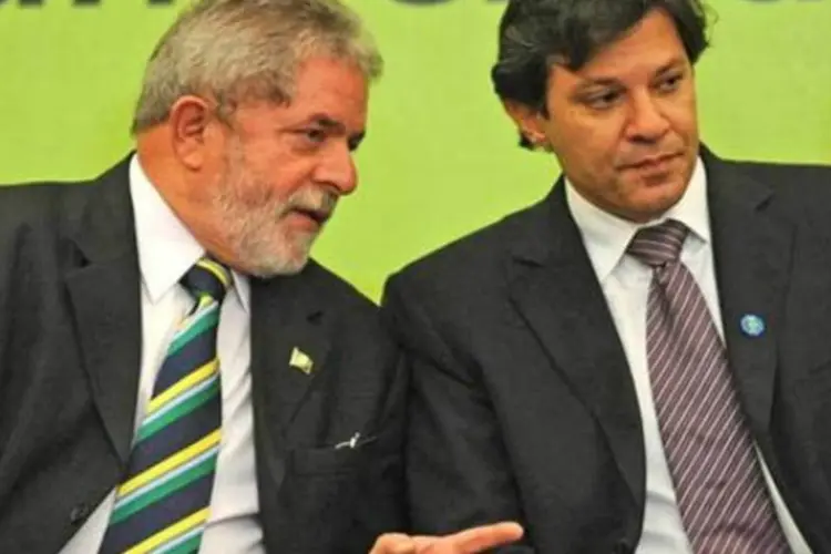 Lula e Fernando Haddad (Agência Brasil)