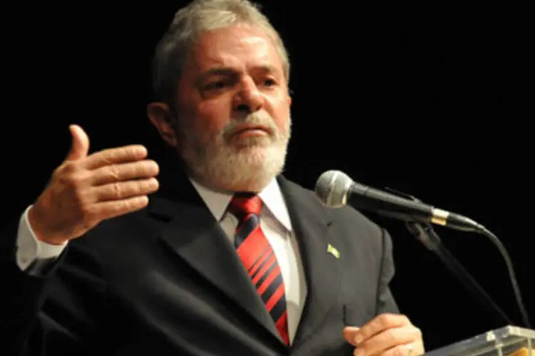 Presidente Luiz Inácio Lula da Silva durante a plenária da 17ª Semana de Capacitação do Sistema Sebrae (.)